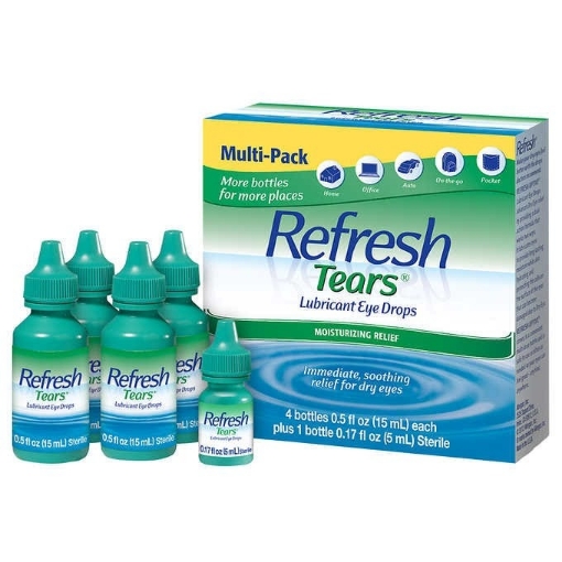 Picture of Nước nhỏ mắt nhân tạo refresh tears lubricant eye drops multi-pack