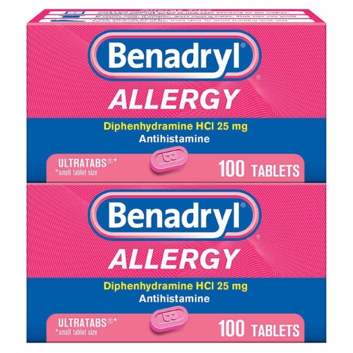 Picture of Thuốc chống dị ứng benadryl allergy ultratabs, 200 viên