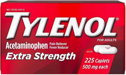 Picture of Thuốc giảm đau và hạ sốt tylenol extra strength, 225 viên
