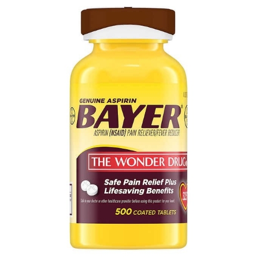 Picture of Thuốc giảm đau bayer genuine aspirin the wonder drug 325 mg