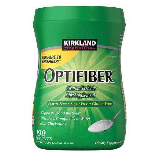 Picture of Bột hòa tan bổ sung chất xơ kirkland signature optifiber,190 servings