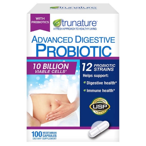 Picture of Viên uống hỗ trợ tiêu hóa trunature advanced digestive probiotic, 100 viên