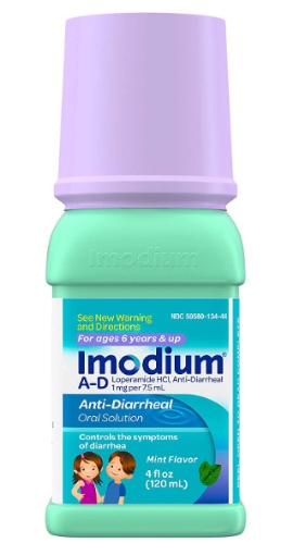 Picture of Thuốc trị tiêu chảy dạng lỏng dành cho trẻ em imodium a-d children's liquid anti-diarrheal medicine