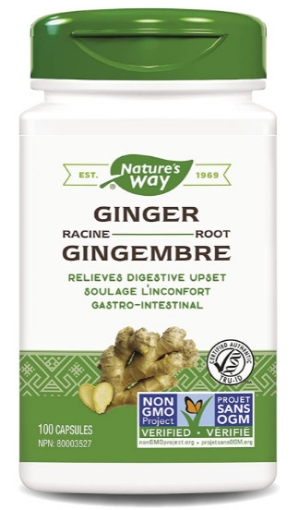 Picture of Viên uống hỗ trợ tiêu hóa tinh chất gừng nature's way ginger root traditional digestive support 1100 mg, 100 viên