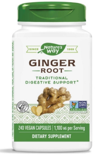 Picture of Viên uống hỗ trợ tiêu hóa tinh chất gừng nature's way ginger root traditional digestive support 1100 mg, 240 viên