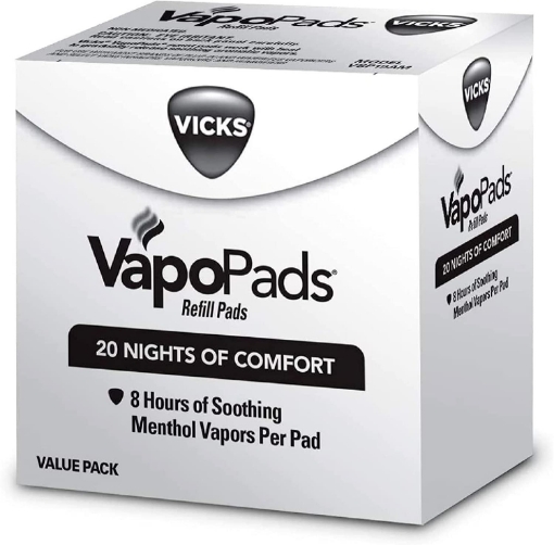 Picture of Miếng đệm mùi hương dành cho máy tạo độ ẩm vicks vapopads - soothing menthol vapor pads for vicks humidifiers, 20 count