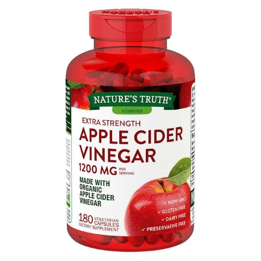 Picture of Viên uống giảm cân giấm táo Nature's Truth Apple Cider Vinegar 1200 mg,180 viên