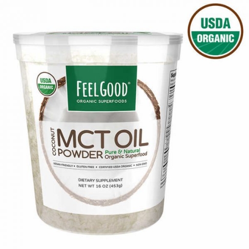 Picture of Bột dầu dừa hữu cơ Feel Good Organic Superfoods Coconut MCT Oil Powder