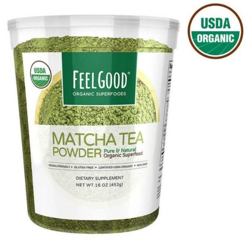 Picture of Bột trà Matcha hữu cơ Feel Good Organic Superfoods Matcha Tea Powder