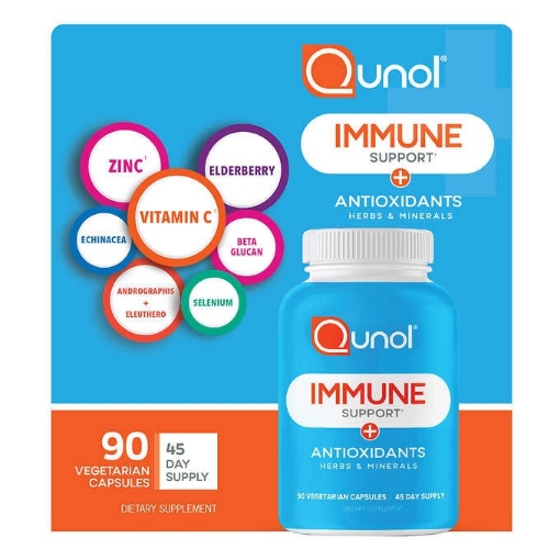 Picture of Viên uống hỗ trợ miễn dịch Qunol Immune Support Plus, 90 viên