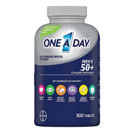 Picture of Viên uống vitamin tổng hợp One A Day Men's 50+ Healthy Advantage Multivitamin dành cho nam giới trên 50 tuổi, 300 viên