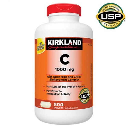 Picture of Viên uống bổ sung Vitamin C Kirkland Signature Vitamin C 1000 mg, 500 viên