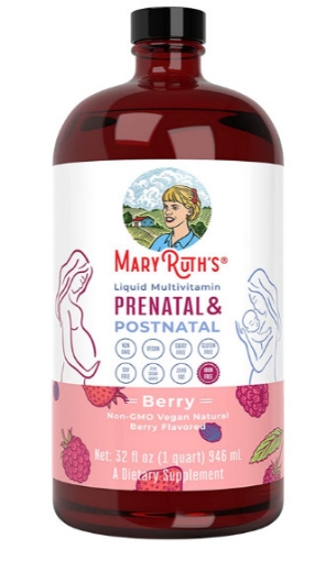Picture of Vitamin tổng hợp dạng nước dành cho phụ nữ mang thai và sau sinh MaryRuth's Prenatal & Postnatal Liquid Multivitamin