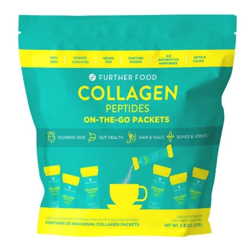 Picture of Thực phẩm bổ sung bột Collagen dạng gói Further Food Collagen Peptides Powder On-the-Go Packets