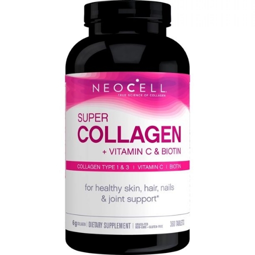 Picture of Viên uống bổ sung Collagen, Biotin và Vitamin C NeoCell Super Collagen + Vit C & Biotin Tablets, 360 viên