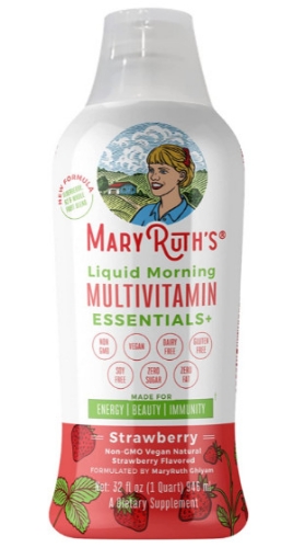 Picture of Vitamin tổng hợp dạng nước vị dâu MaryRuth's Liquid Morning Multivitamin Essentials+ 