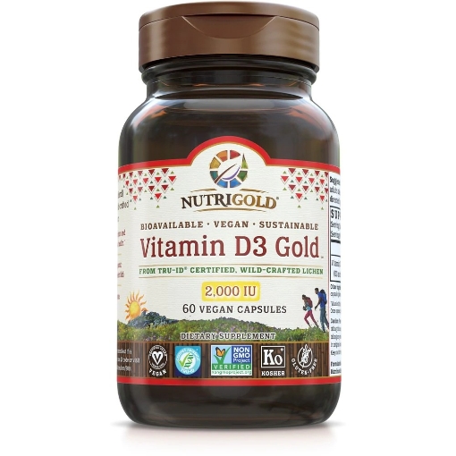 Picture of Viên uống bổ sung Vitamin D3 Nutrigold - Vitamin D3 Gold 2000 IU, 60 viên