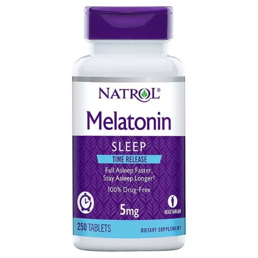 Picture of Viên uống hỗ trợ giấc ngủ Natrol Melatonin Time Release 5 mg