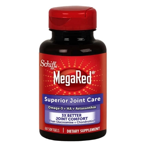 Picture of Viên uống bổ khớp Schiff MegaRed Superior Joint Care, 60 viên