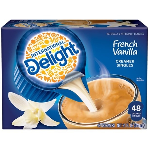 Picture of Kem vani pháp dạng lỏng international delight liquid creamer, french vanilla, 48 count