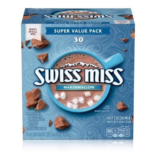 Picture of Hỗn hợp ca cao nóng - kẹo dẻo swiss miss marshmallow hot chocolate mix with marshmallow