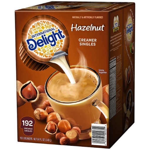 Picture of Kem hạt phỉ dạng lỏng international delight liquid creamer, hazelnut, (192 ct)