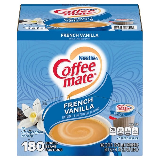 Picture of Kem sữa vị vani pháp không đường nestlé coffee - mate liquid creamer, french vanilla