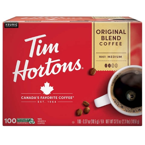 Picture of Cà phê rang vừa dạng cốc tim hortons coffee original blend k-cup pod