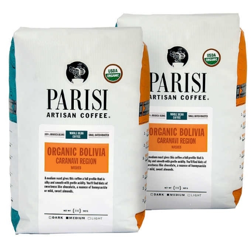 Picture of Cà phê rang xay hữu cơ parisi artisan coffee bolivian organic blend whole bean