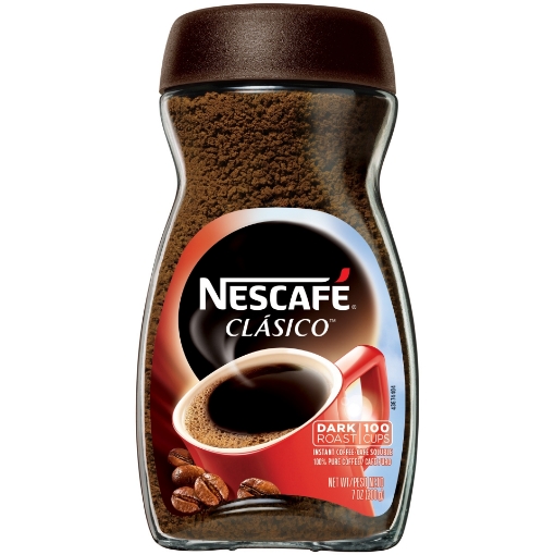 Picture of Cà phê hòa tan nescafé clasio instant coffee, dark roast 200g