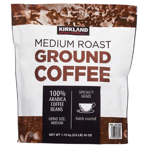 Picture of Cà phê rang vừa kirkland signature medium roast coffee