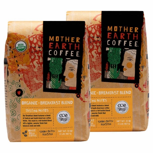 Picture of Cà phê xay nhuyễn hữu cơ mother earth coffee organic breakfast blend