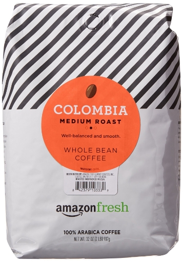 Picture of Cà phê colombia rang xay vừa amazonfresh colombia ground coffee, medium roast