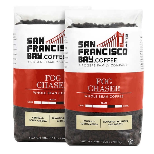 Picture of Cà phê rang đậm vừa nguyên hạt san francisco bay fog chaser whole bean coffee