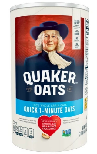 Picture of Bột yến mạch ăn liền quaker quick 1 - minute oatmeal