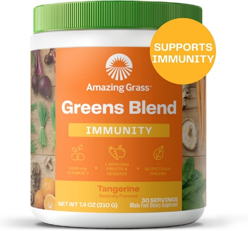 Picture of Bột rau củ quả amazing grass greens blend antioxidant powder, 700g