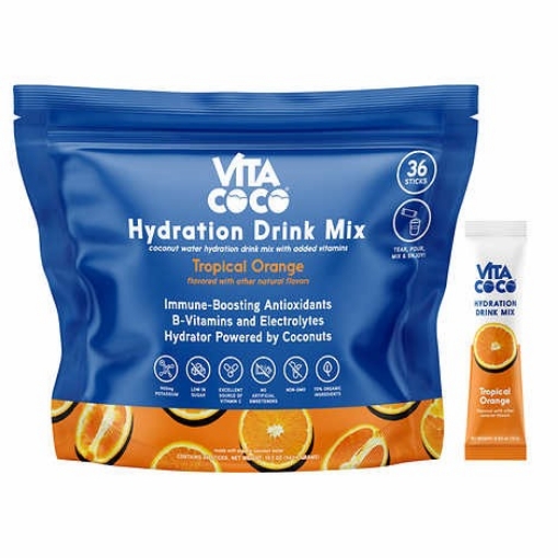 Picture of Bột điện giải hương cam vita coco hydration drink mix, orange