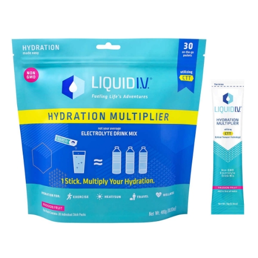 Picture of Bột điện giải hương chanh dây liquid i.v. hydration multiplier, passion fruit