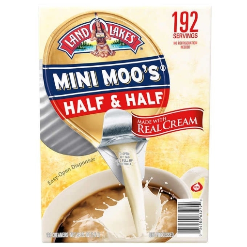 Picture of Kem sữa land o lake's mini moos half & half liquid creamer