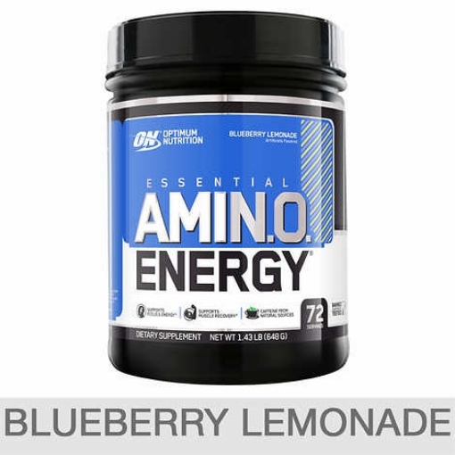 Picture of Sữa tăng cơ, phục hồi năng lượng vị chanh - việt quốc optimum nutrition essential amin.o. energy, blueberry lemonade