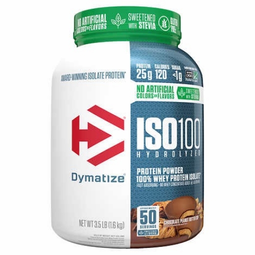 Picture of Sữa tăng cơ hương sô-cô-la bơ đậu phộng dymatize iso100 hydrolyzed whey protein, chocolate peanut butter