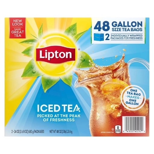 Picture of Trà đá túi lọc lipton iced tea, gallon size tea bags