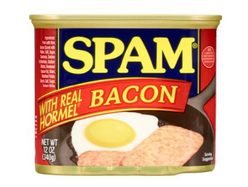 Picture of Thịt ba rọi hộp xông khói spam with real hormel bacon,12oz ~ 340g