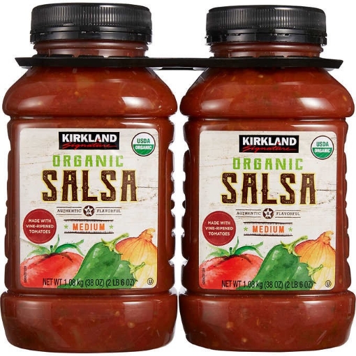 Picture of Sốt salsa hữu cơ kirkland signature organic salsa, medium