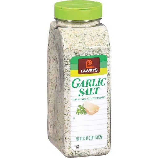 Picture of Muối tỏi xay thô với mùi tây lawry's coarse ground garlic salt with parsley