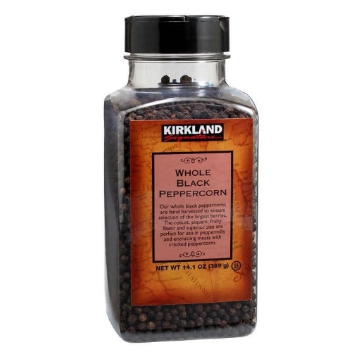 Picture of Tiêu đen nguyên hạt kirkland signature whole black peppercom