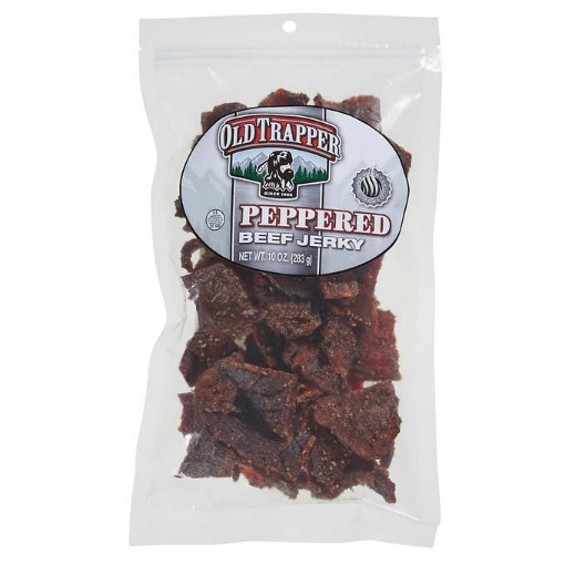 Picture of Khô bò tiêu đen xay old trapper beef jerky, peppered