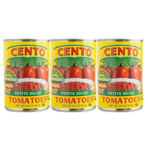 Picture of Hộp cà chua thái hạt lựu cento petite diced tomatoes