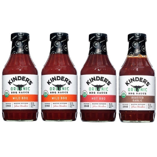 Picture of Set nước sốt bbq hữu cơ kinder's organic bbq sauce variety