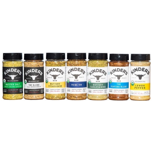 Picture of Set gia vị hữu cơ kinder's butcher's pantry usda organic rubs and seasonings variety pack